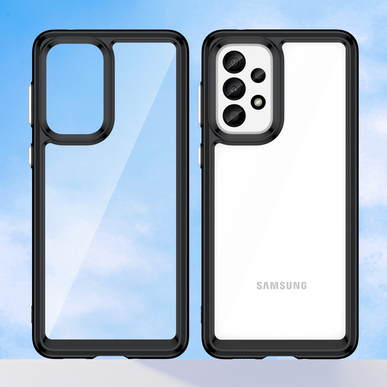 Pokrowiec Outer Space Case niebieski Samsung Galaxy A33 5G / 12