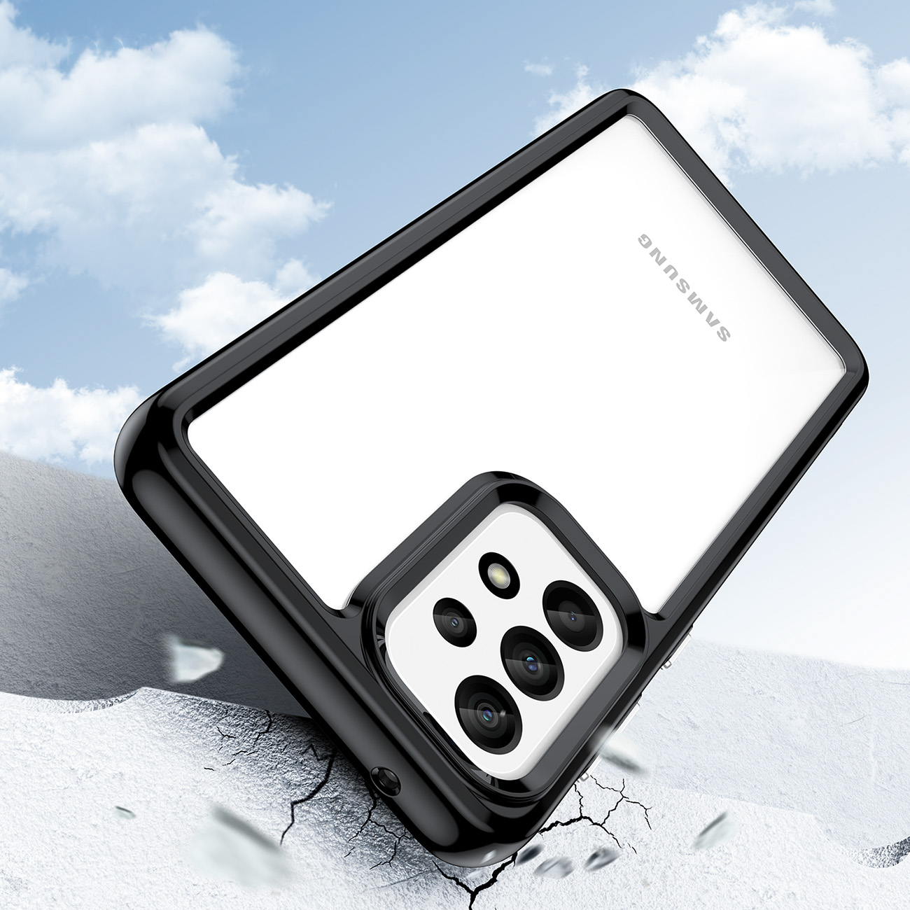 Pokrowiec Outer Space Case niebieski Samsung Galaxy A33 5G / 8