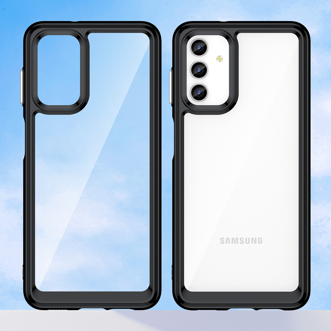 Pokrowiec Outer Space Case niebieski Samsung Galaxy A13 5G / 12