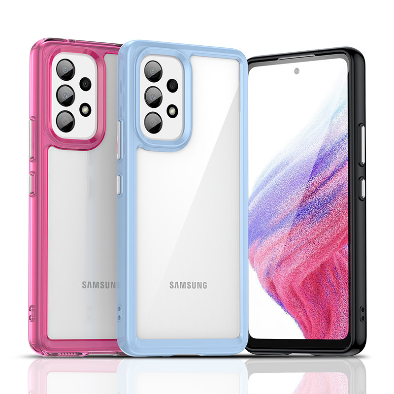 Pokrowiec Outer Space Case niebieski Samsung Galaxy A53 5G / 3 Pokrowiec Outer Space Case niebieski Samsung Galaxy A53 5G / 3