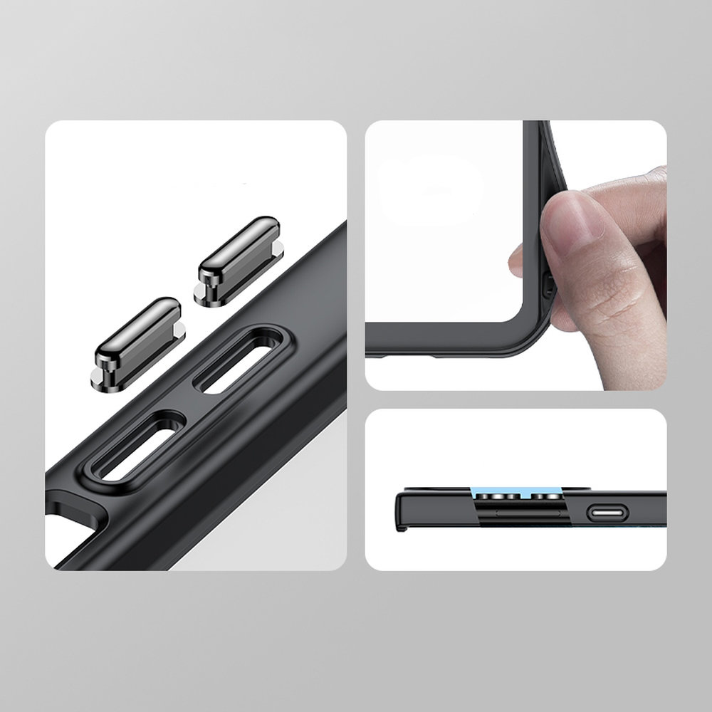 Pokrowiec Outer Space Case niebieski Samsung Galaxy S22 Ultra / 8 Pokrowiec Outer Space Case niebieski Samsung Galaxy S22 Ultra / 8