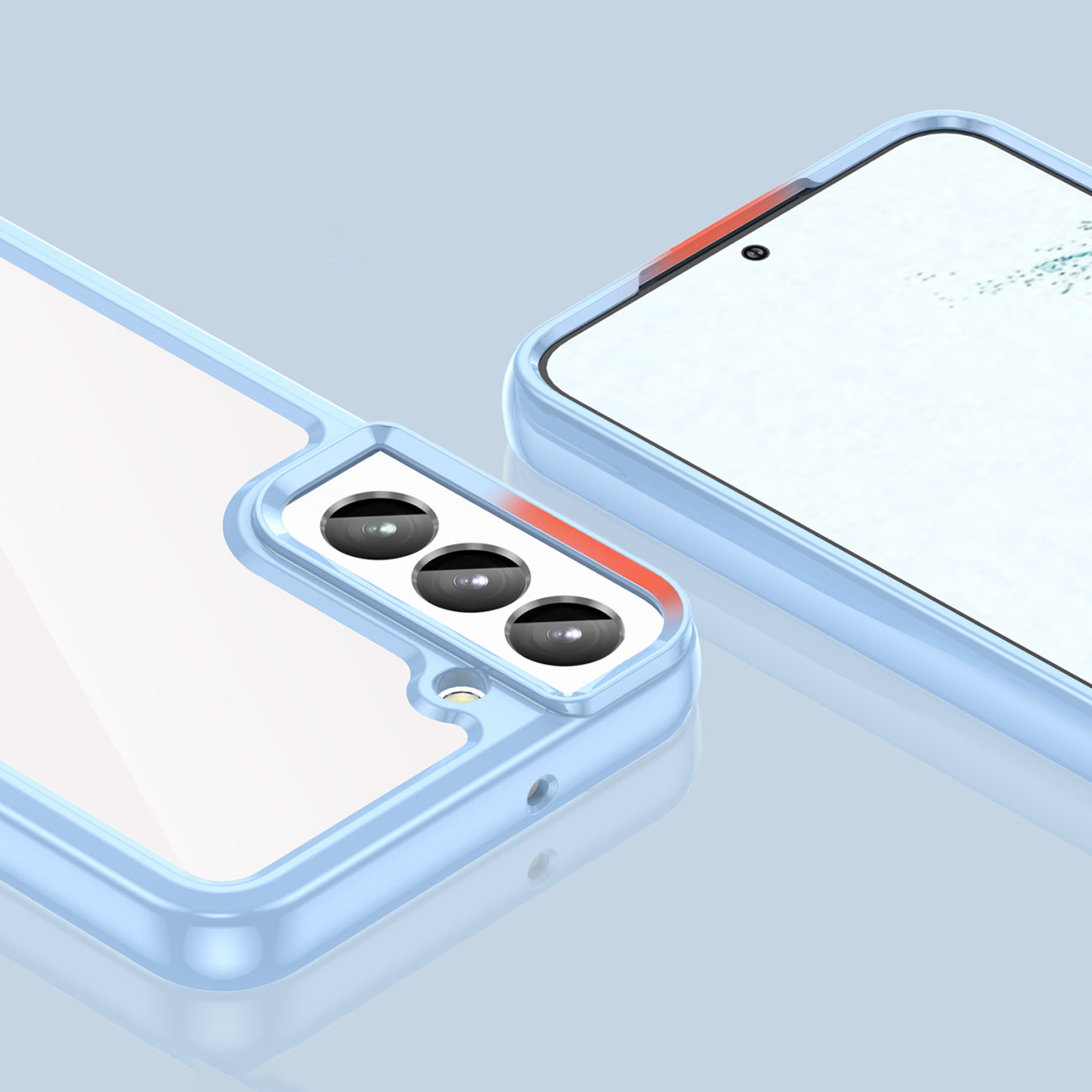 Pokrowiec Outer Space Case niebieski Samsung Galaxy S23 / 7