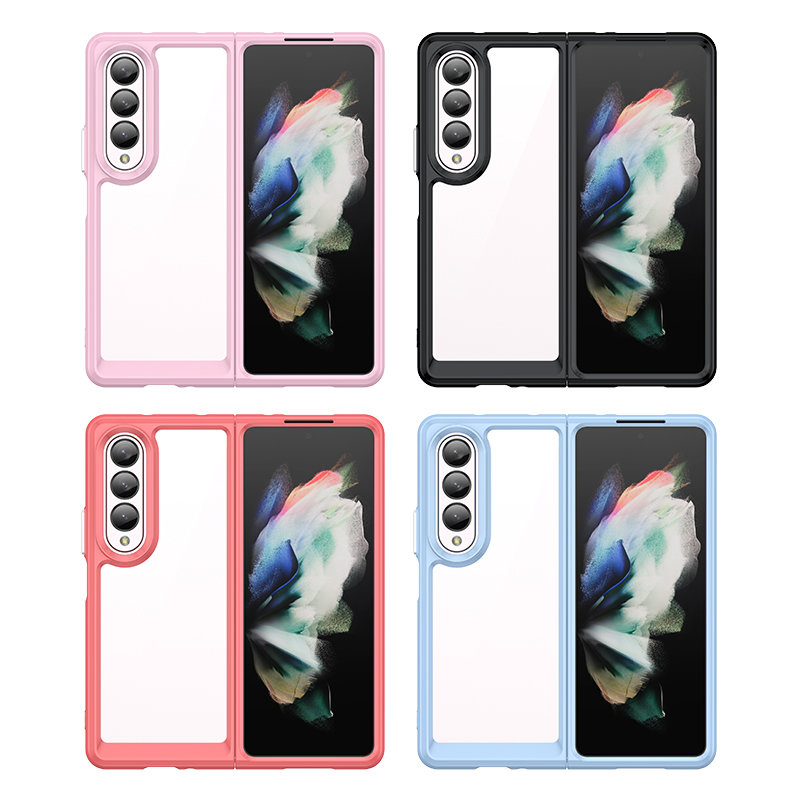 Pokrowiec Outer Space Case niebieski Samsung Galaxy Z Fold 3 / 12