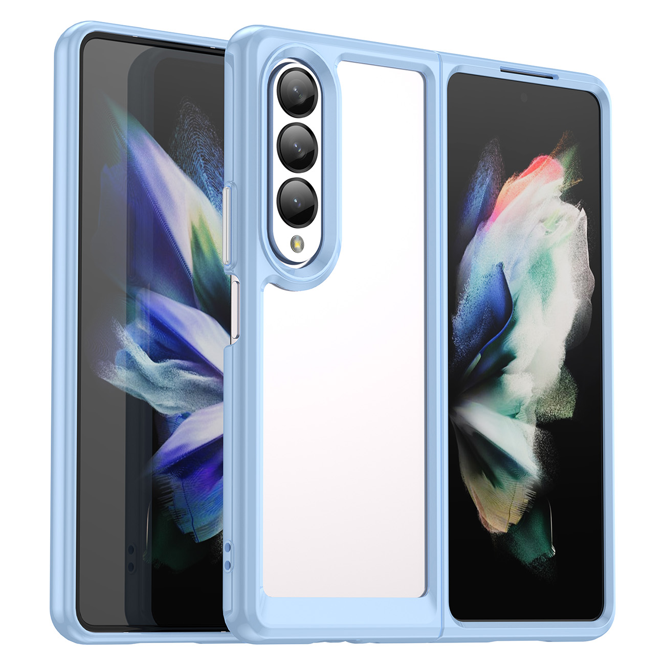 Pokrowiec Outer Space Case niebieski Samsung Galaxy Z Fold 3 / 2