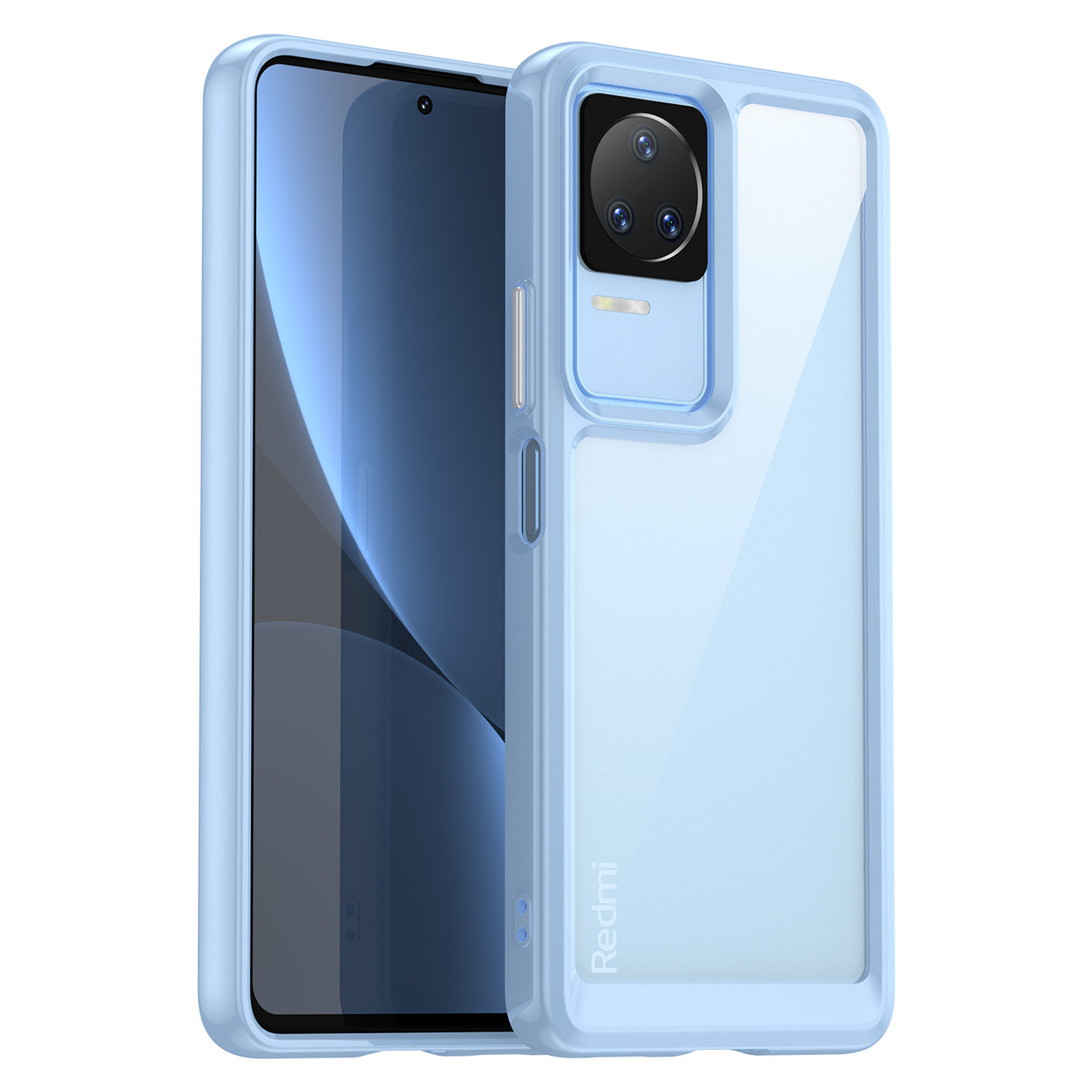 Pokrowiec Outer Space Case niebieski Xiaomi POCO F4 5G / 11