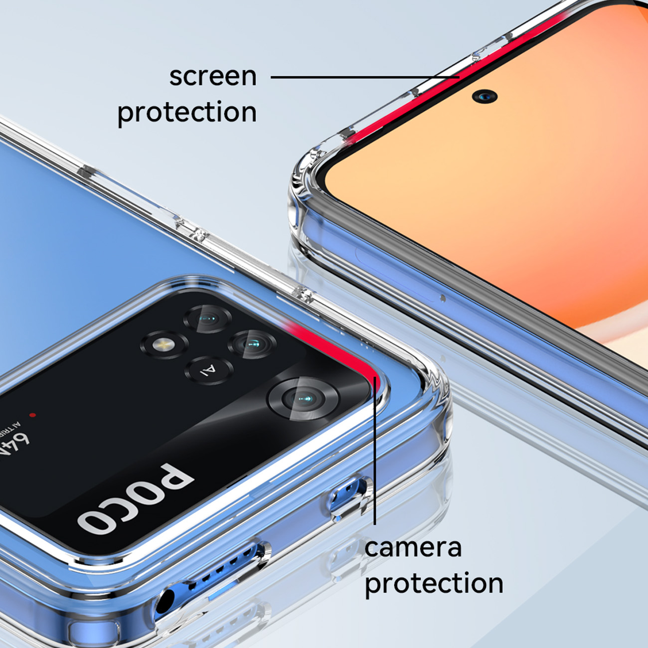 Pokrowiec Outer Space Case niebieski Xiaomi POCO M4 Pro / 8
