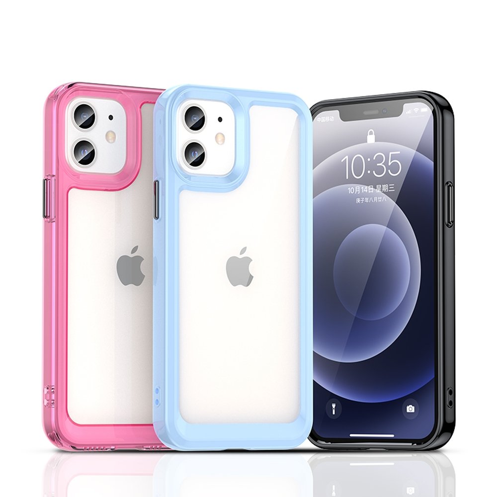 Pokrowiec Outer Space Case prze�roczysty Apple iPhone 12 / 5