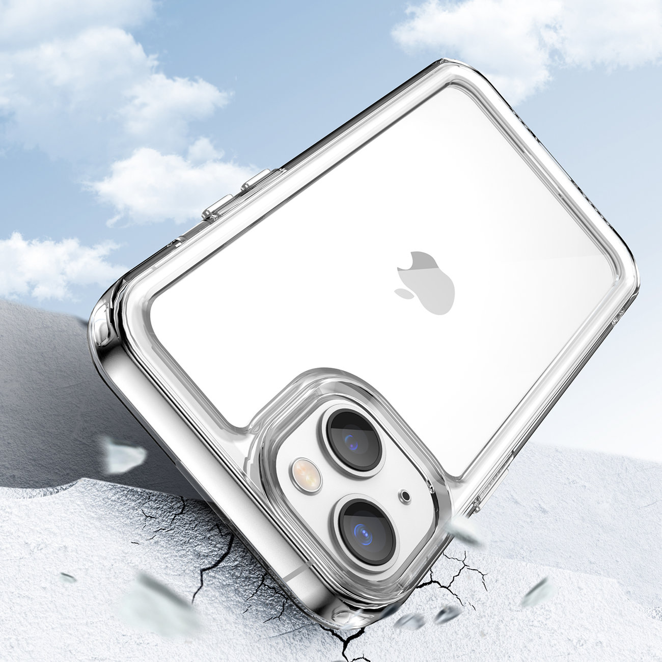 Pokrowiec Outer Space Case przeroczysty Apple iPhone 14 / 3