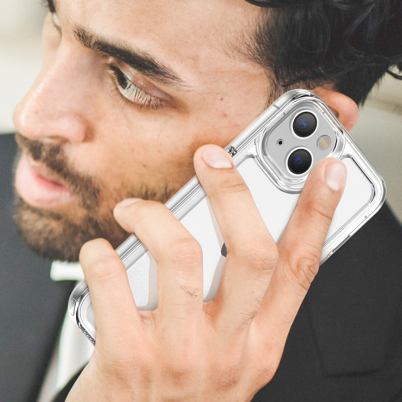 Pokrowiec Outer Space Case prze�roczysty Apple iPhone 14 / 7