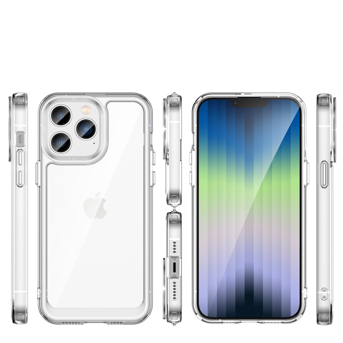 Pokrowiec Outer Space Case przeźroczysty Apple iPhone 14 Pro / 2 Pokrowiec Outer Space Case przeźroczysty Apple iPhone 14 Pro / 2