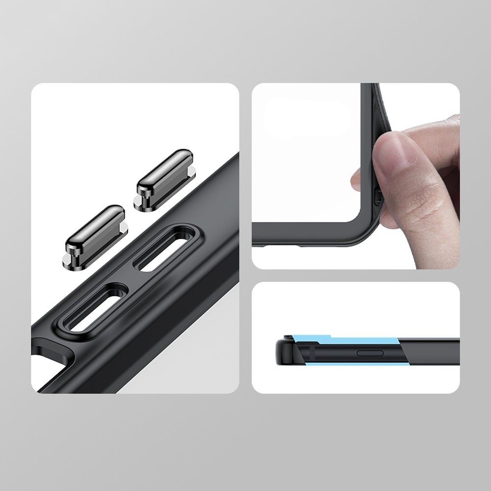 Pokrowiec Outer Space Case prze�roczysty Apple iPhone 7 / 7