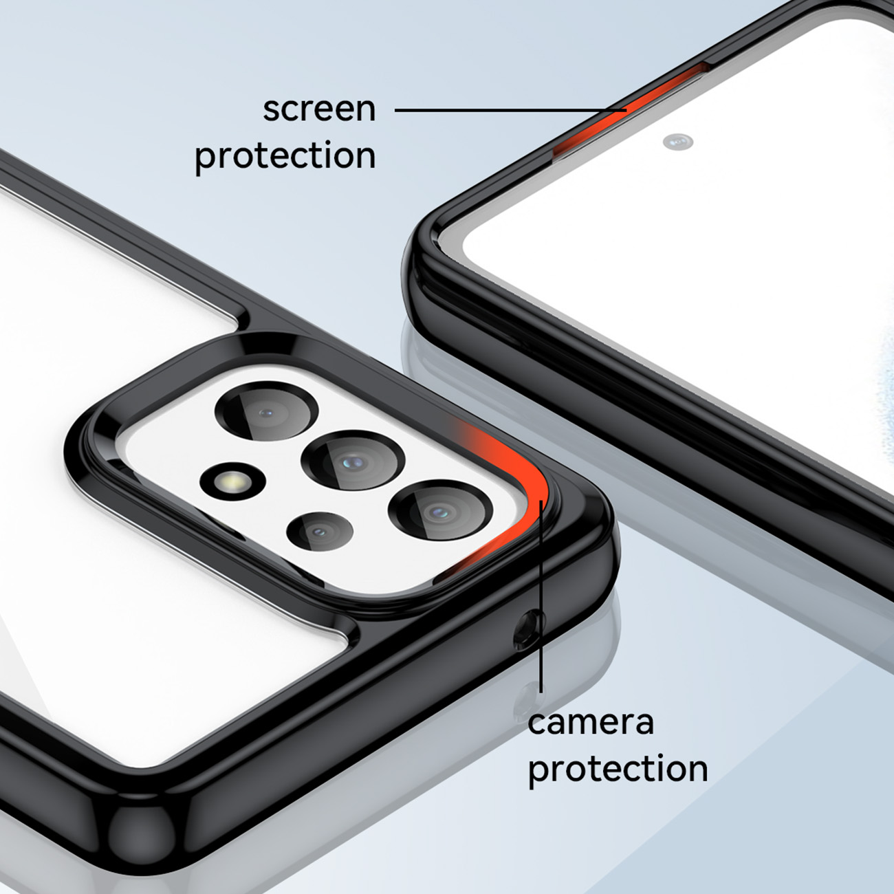 Pokrowiec Outer Space Case prze�roczysty Samsung Galaxy A53 5G / 10