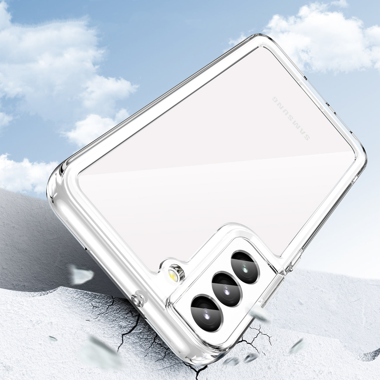 Pokrowiec Outer Space Case przeroczysty Samsung Galaxy S23 / 5