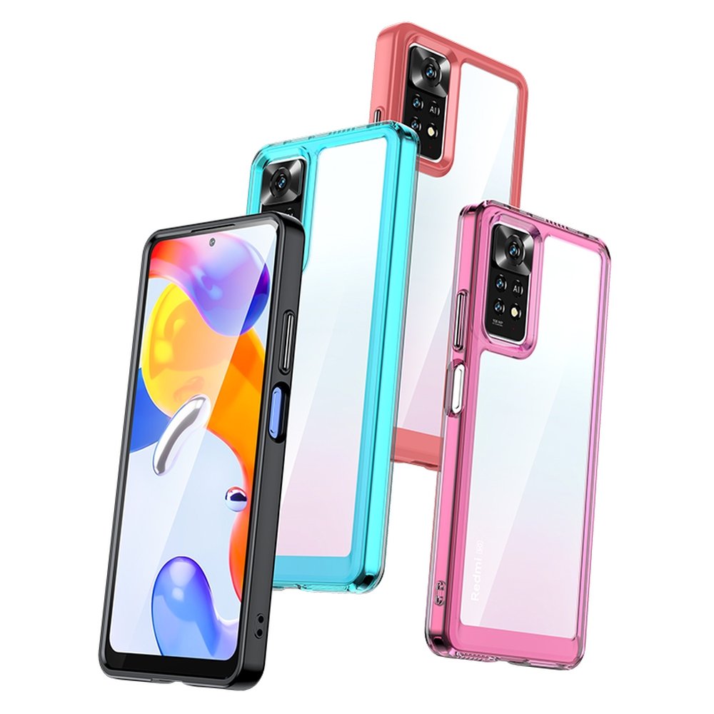 Pokrowiec Outer Space Case prze�roczysty Xiaomi Redmi Note 11 Pro / 6