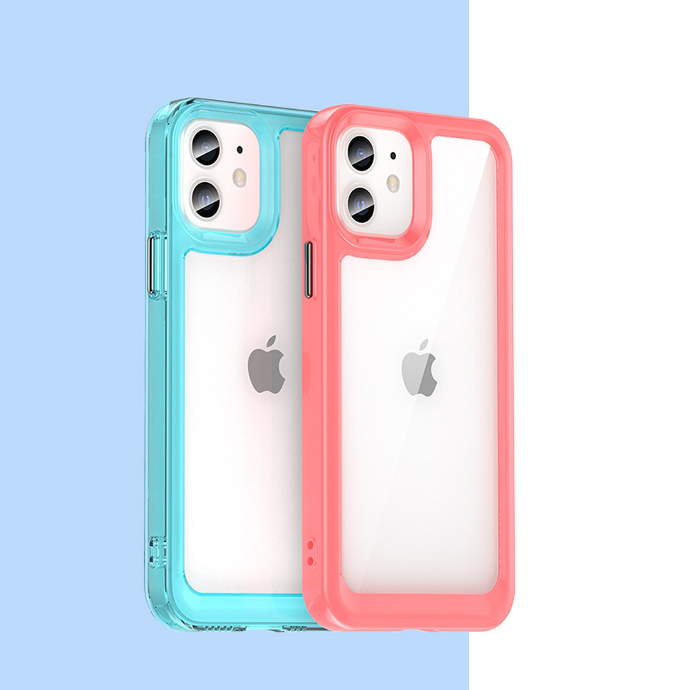 Pokrowiec Outer Space Case r�owy Apple iPhone 12 / 6