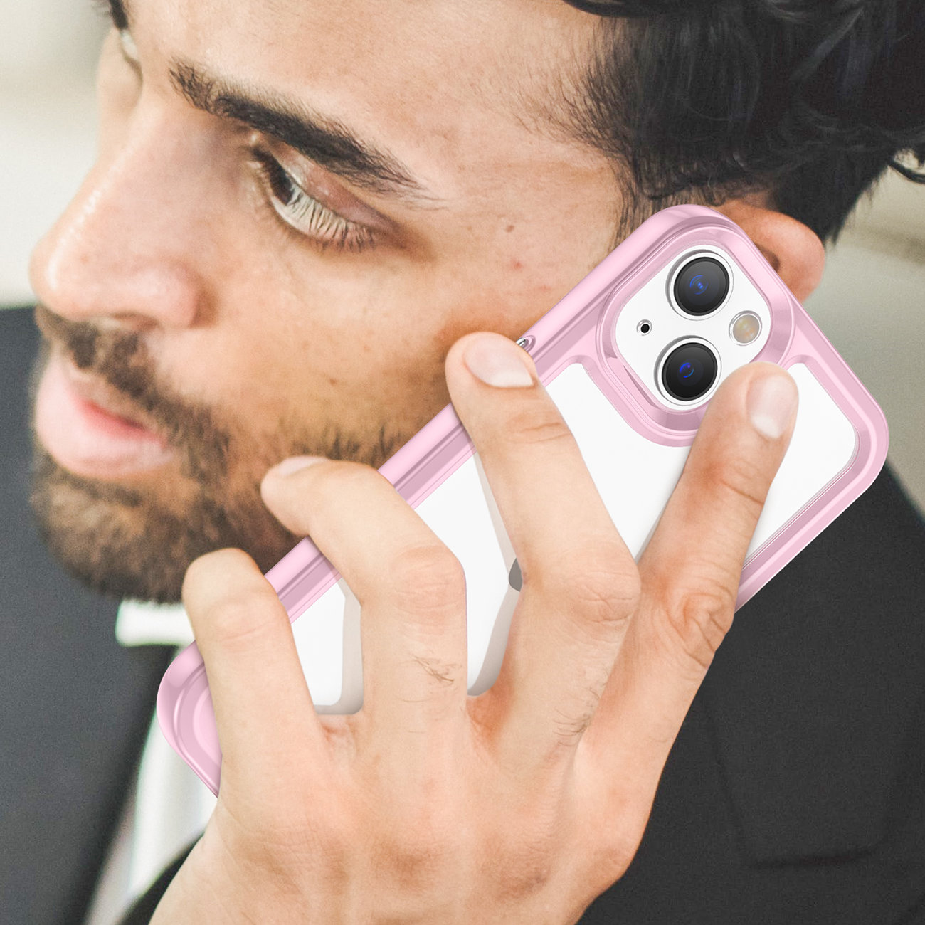 Pokrowiec Outer Space Case r�owy Apple iPhone 14 / 7