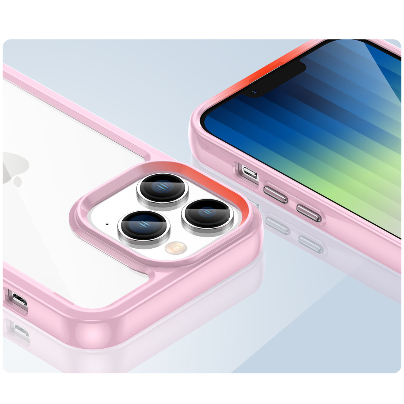 Pokrowiec Outer Space Case różowy Apple iPhone 14 Pro / 6 Pokrowiec Outer Space Case różowy Apple iPhone 14 Pro / 6