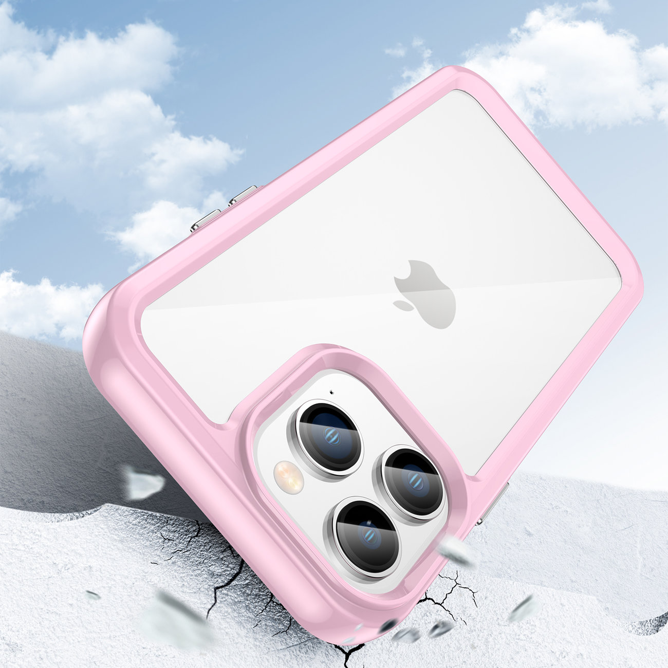 Pokrowiec Outer Space Case r�owy Apple iPhone 14 Pro Max / 3