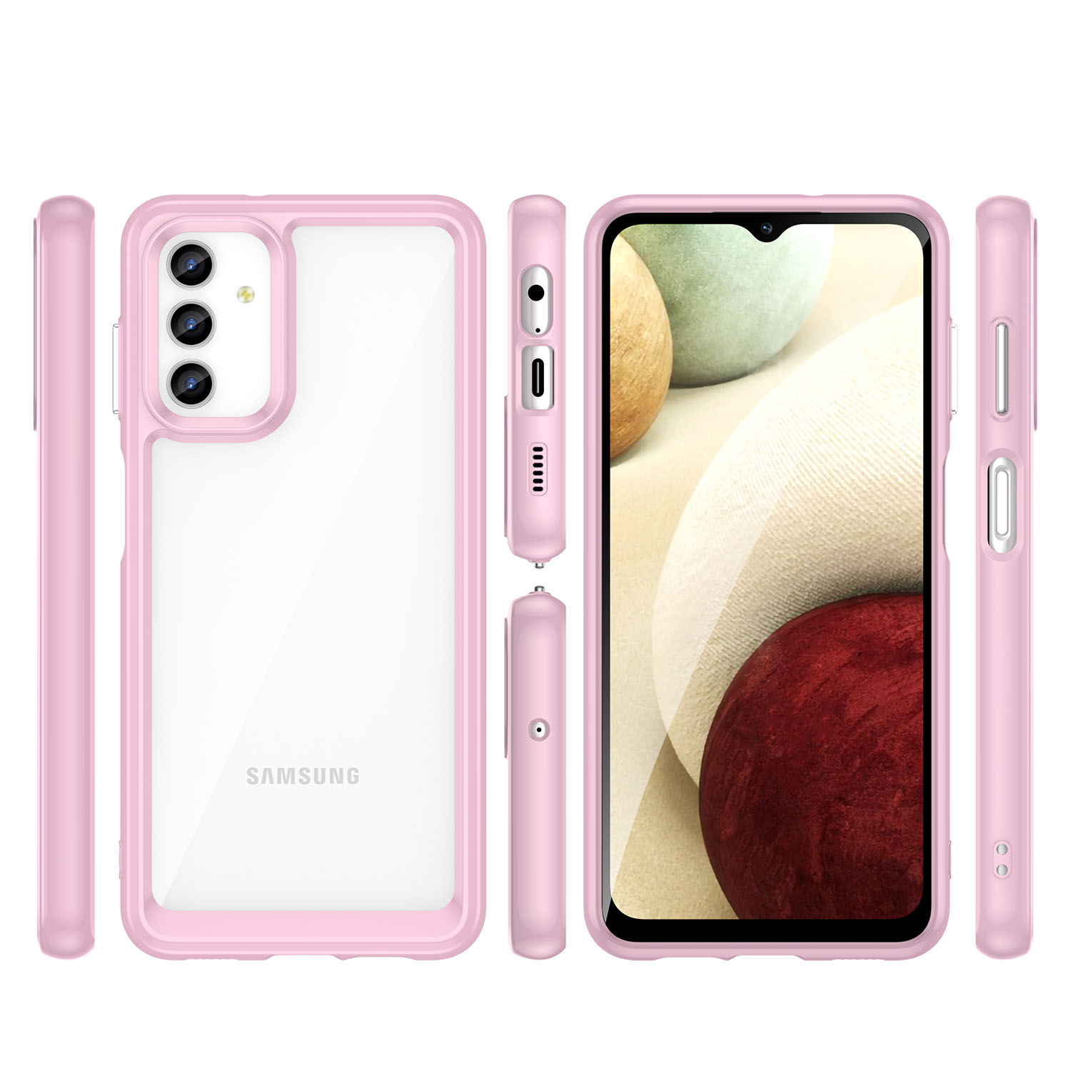 Pokrowiec Outer Space Case rowy Samsung Galaxy A13 5G / 8