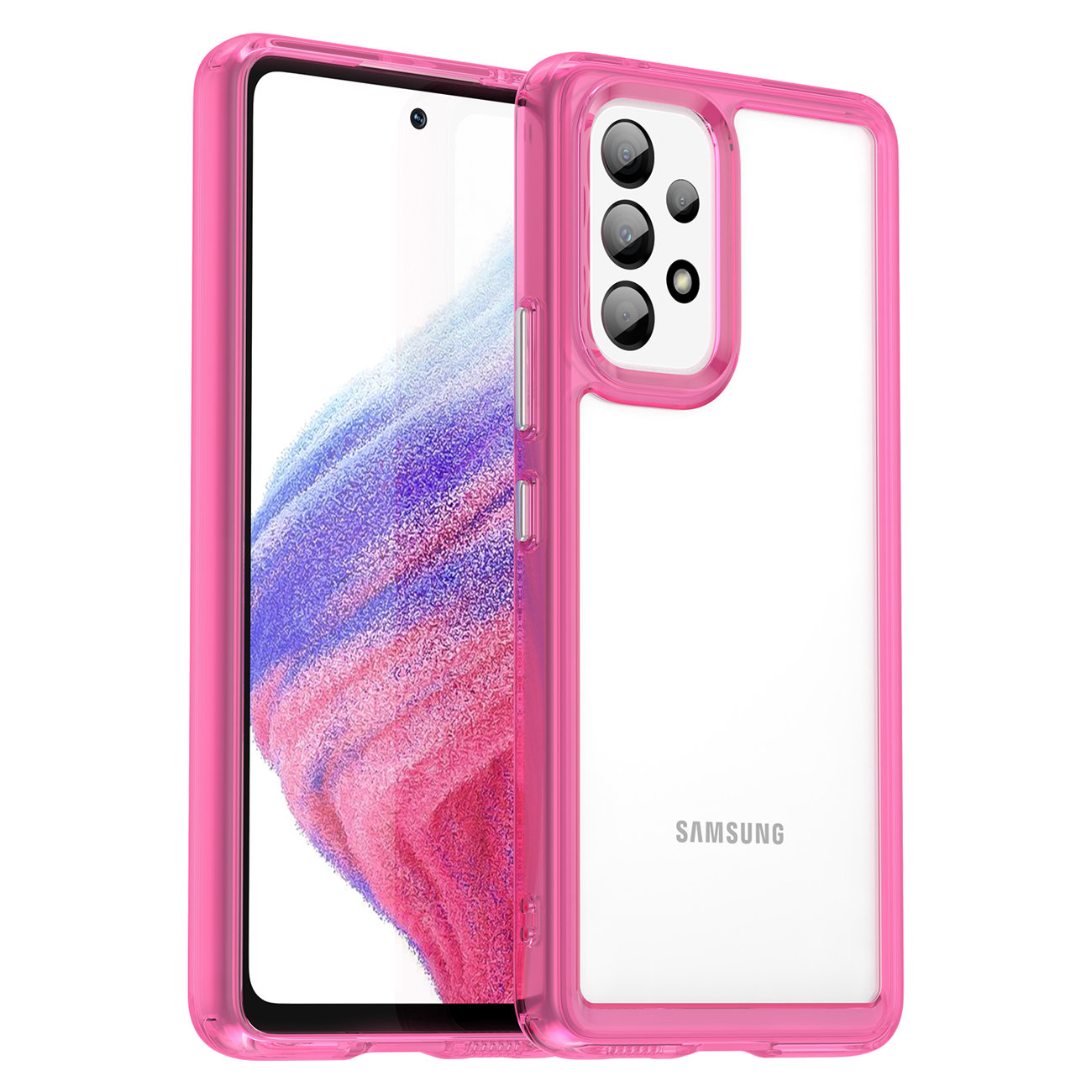 Pokrowiec Outer Space Case różowy Samsung Galaxy A53 5G Pokrowiec Outer Space Case różowy Samsung Galaxy A53 5G
