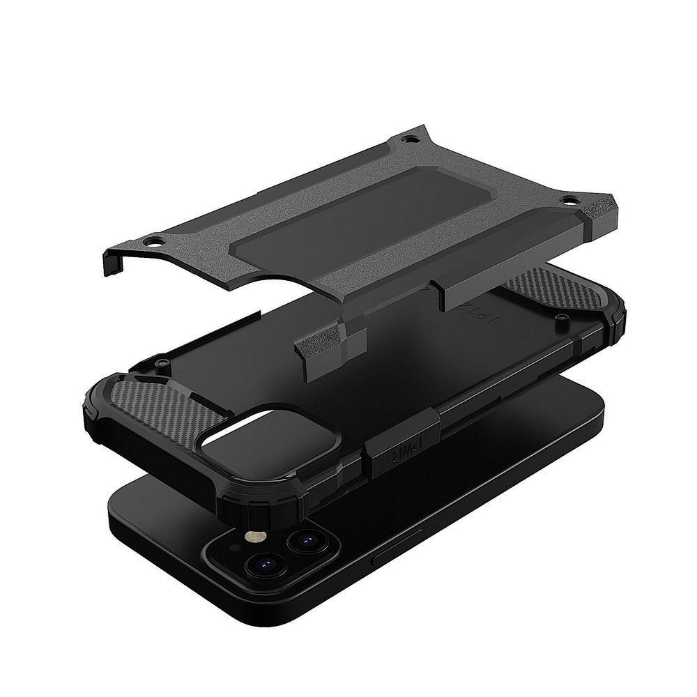 Pokrowiec pancerny Armor Case czarny Apple iPhone 12 Pro / 4 Pokrowiec pancerny Armor Case czarny Apple iPhone 12 Pro / 4