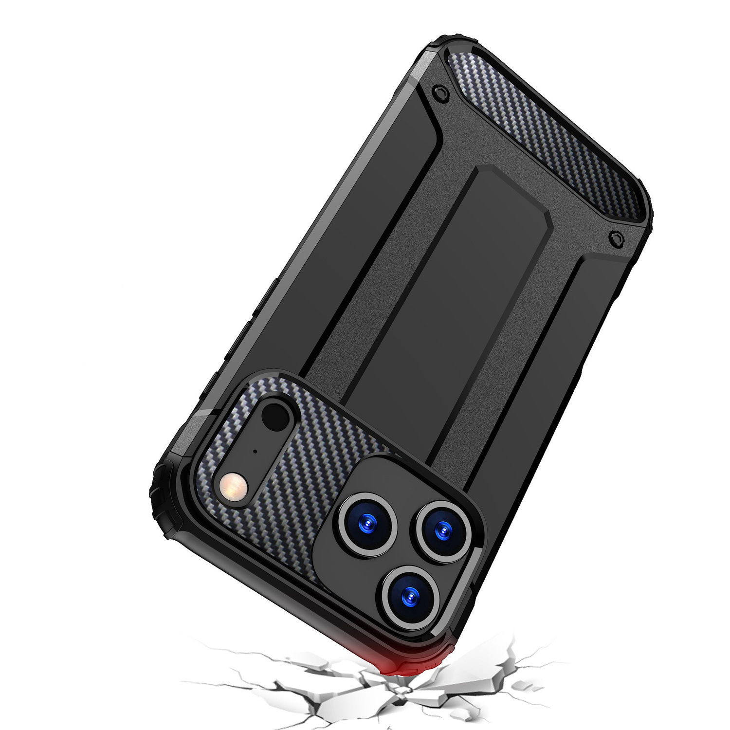 Pokrowiec pancerny Armor Case czarny Apple iPhone 17 Pro Max / 4