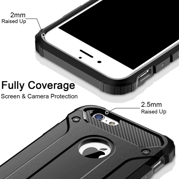 Pokrowiec pancerny Armor Case czarny Apple iPhone 6 / 4