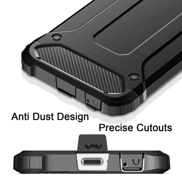 Pokrowiec pancerny Armor Case czarny Apple iPhone SE 2022 / 5