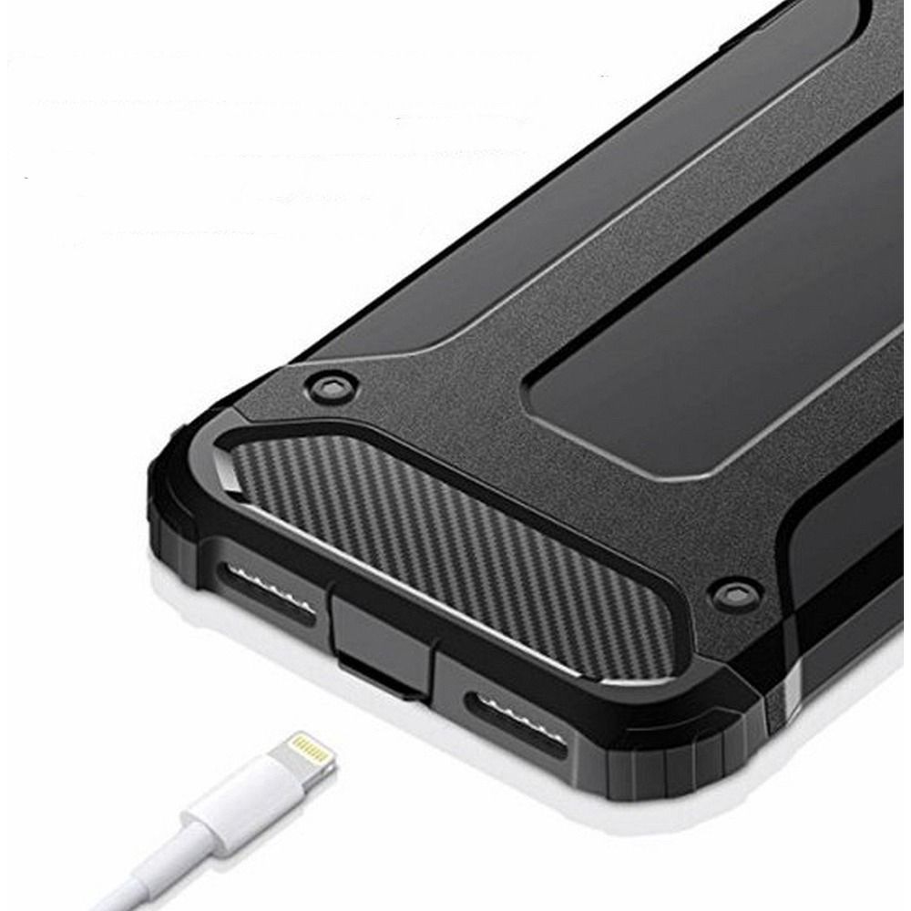 Pokrowiec pancerny Armor Case czarny Apple iPhone XS / 5