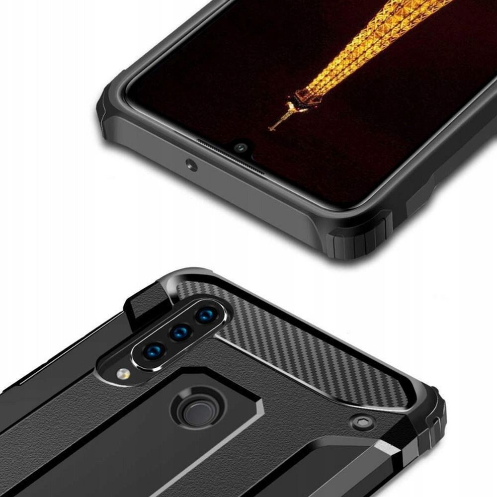 Pokrowiec pancerny Armor Case czarny Huawei P30 Lite / 5 Pokrowiec pancerny Armor Case czarny Huawei P30 Lite / 5