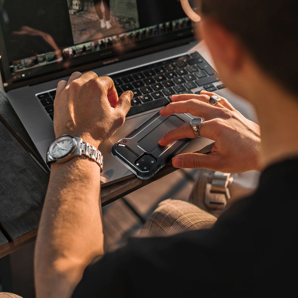 Pokrowiec pancerny Armor Case czarny Samsung Galaxy A54 5G / 10