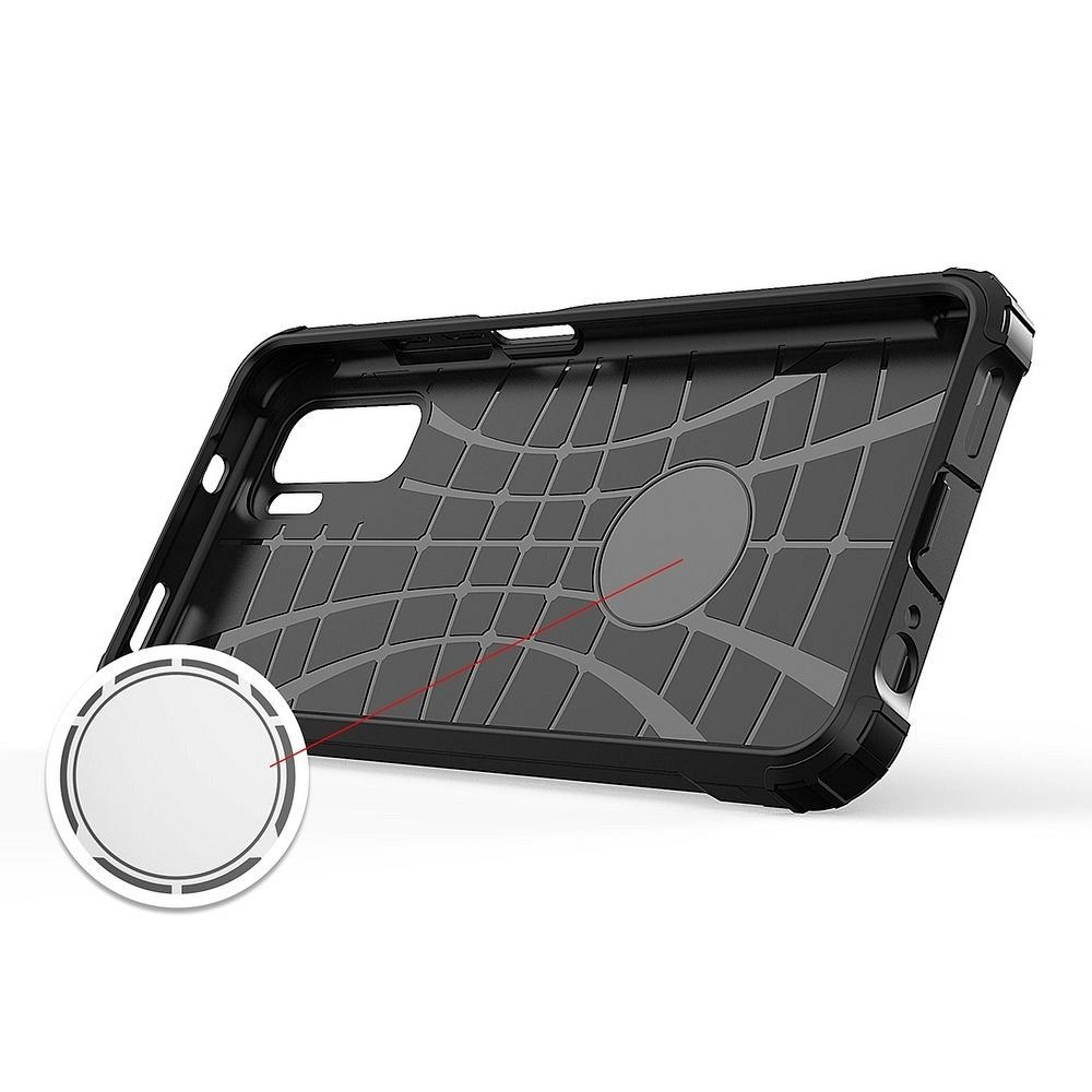 Pokrowiec pancerny Armor Case czarny Xiaomi Redmi Note 10 Pro Max / 6 Pokrowiec pancerny Armor Case czarny Xiaomi Redmi Note 10 Pro Max / 6