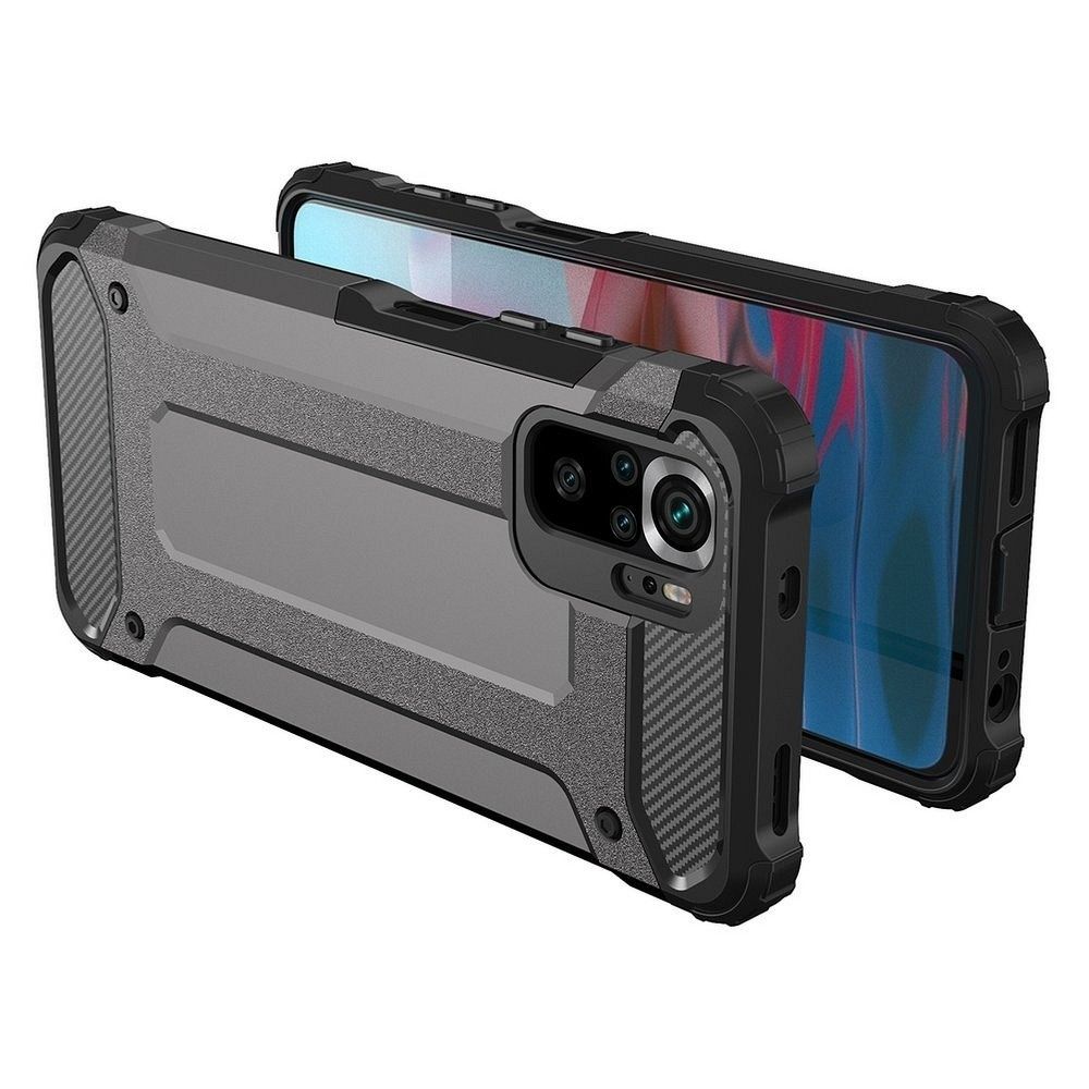Pokrowiec pancerny Armor Case czarny Xiaomi Redmi Note 10 Pro / 5 Pokrowiec pancerny Armor Case czarny Xiaomi Redmi Note 10 Pro / 5