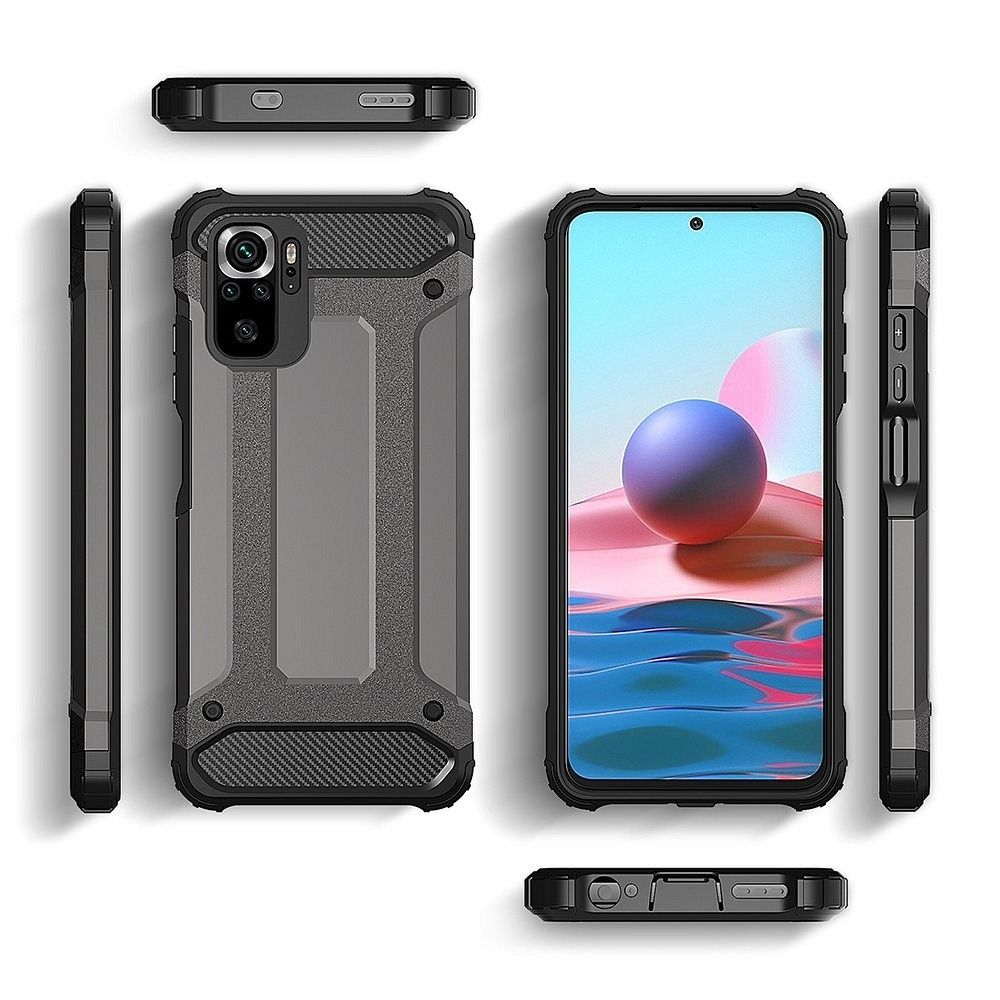 Pokrowiec pancerny Armor Case czarny Xiaomi Redmi Note 10 Pro / 7 Pokrowiec pancerny Armor Case czarny Xiaomi Redmi Note 10 Pro / 7