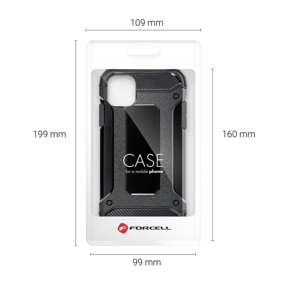 Pokrowiec pancerny Armor Case czarny Xiaomi Redmi Note 11S 5G / 9