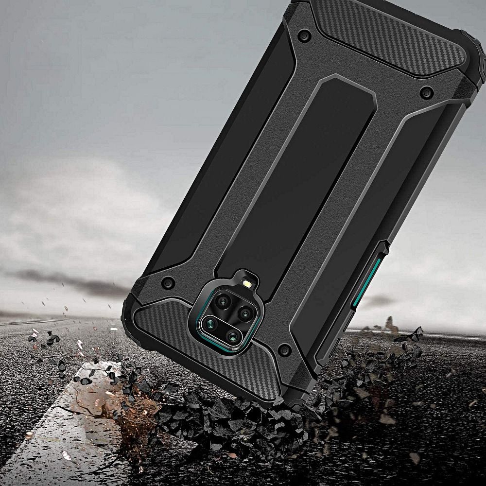 Pokrowiec pancerny Armor Case czarny Xiaomi Redmi Note 9S / 5 Pokrowiec pancerny Armor Case czarny Xiaomi Redmi Note 9S / 5