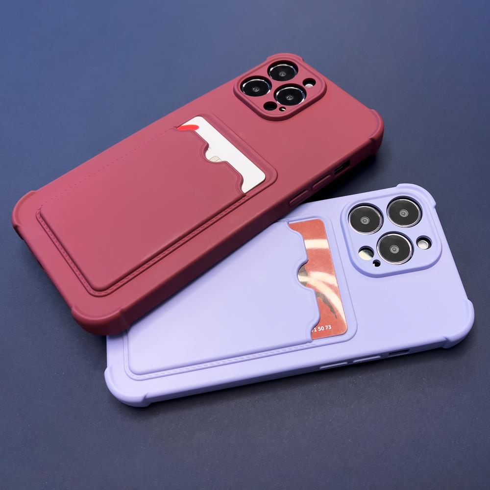Pokrowiec pancerny Card Armor Case czerwony Apple iPhone SE 2020 / 6