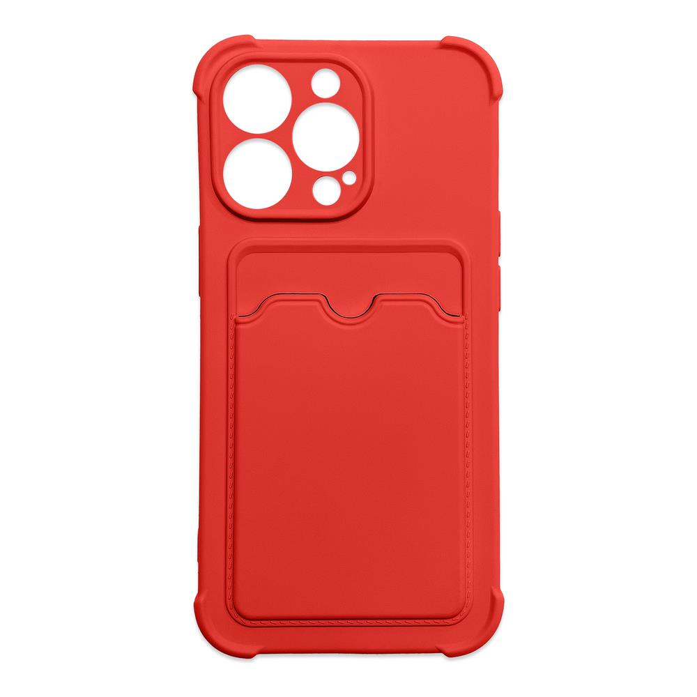 Pokrowiec pancerny Card Armor Case czerwony Apple iPhone SE 2022