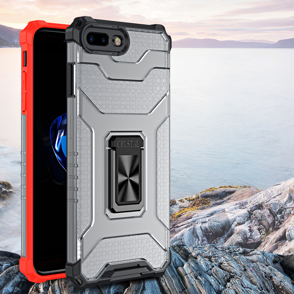 Pokrowiec pancerny Crystal Ring Case czarny Apple iPhone 7 Plus / 8 Pokrowiec pancerny Crystal Ring Case czarny Apple iPhone 7 Plus / 8