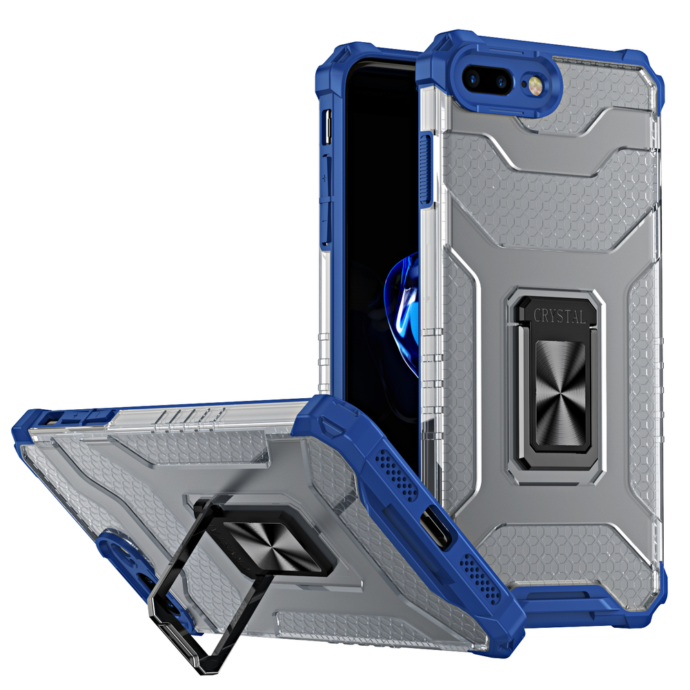 Pokrowiec pancerny Crystal Ring Case niebieski Apple iPhone 7 Plus Pokrowiec pancerny Crystal Ring Case niebieski Apple iPhone 7 Plus