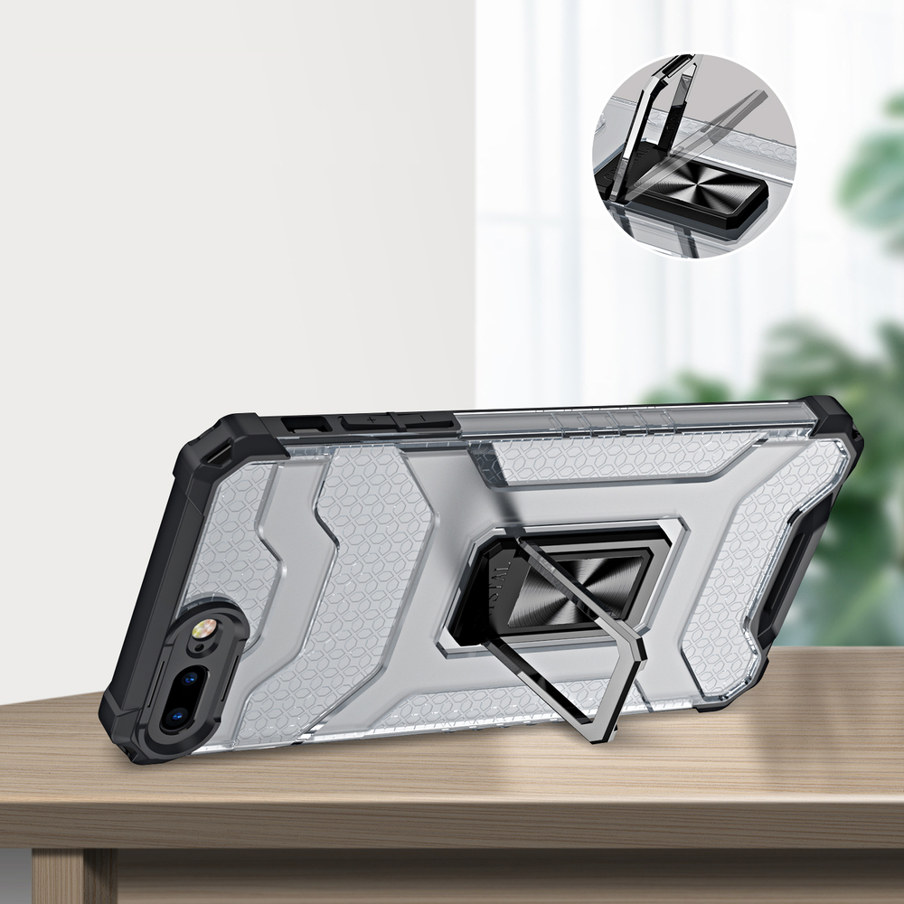 Pokrowiec pancerny Crystal Ring Case zielony Apple iPhone 7 Plus / 5 Pokrowiec pancerny Crystal Ring Case zielony Apple iPhone 7 Plus / 5