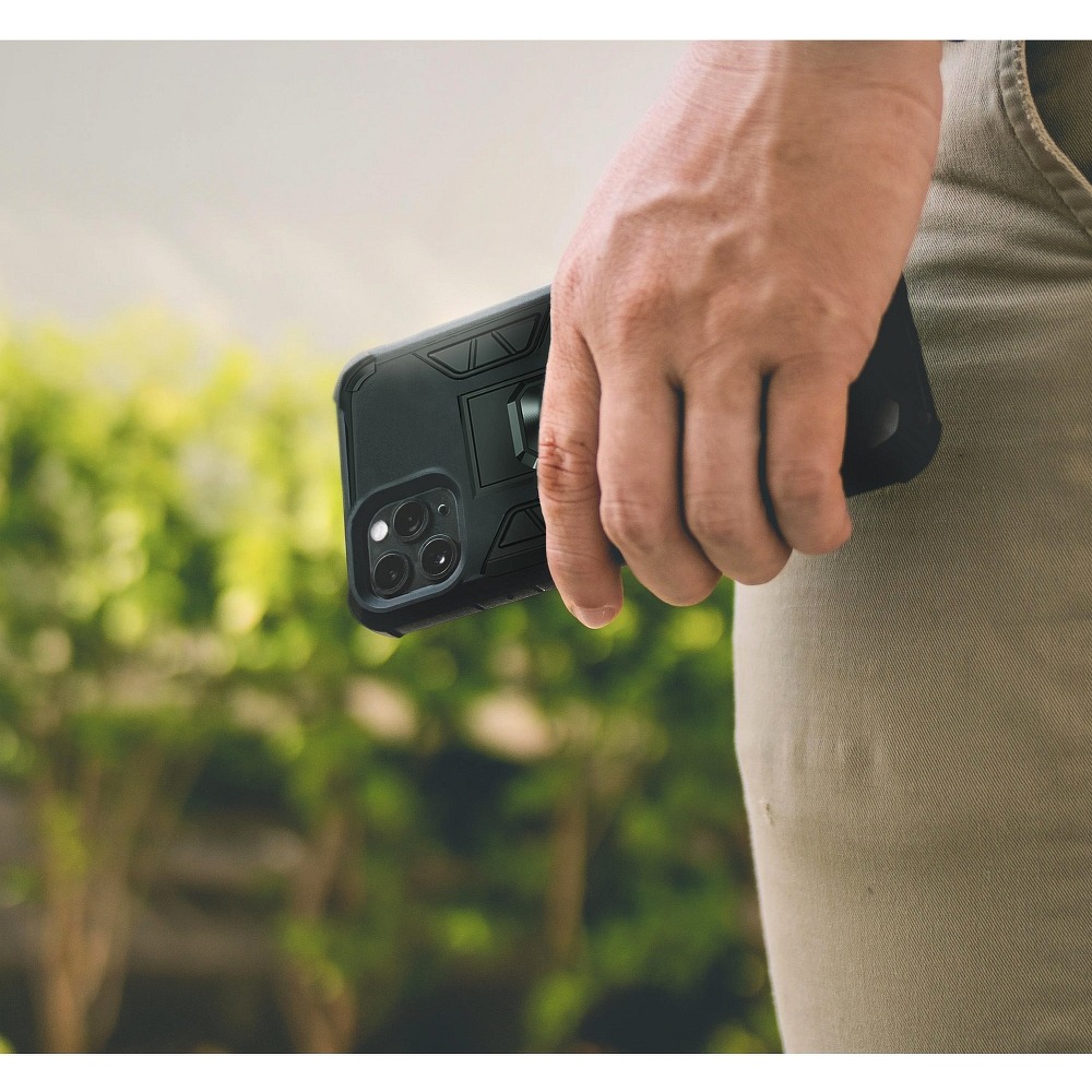 Pokrowiec pancerny Forcell Defender czarny Samsung Galaxy A03s / 5 Pokrowiec pancerny Forcell Defender czarny Samsung Galaxy A03s / 5