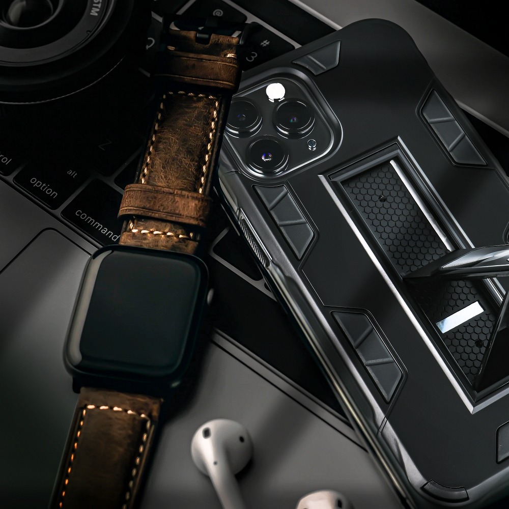 Pokrowiec pancerny Forcell Defender czarny Samsung Galaxy A53 5G / 3