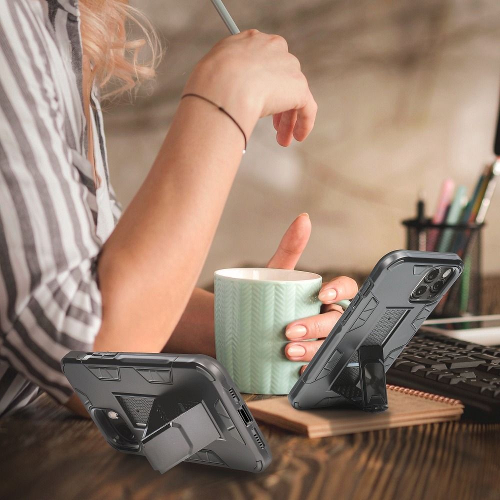 Pokrowiec pancerny Forcell Defender czarny Xiaomi Redmi 9 / 2