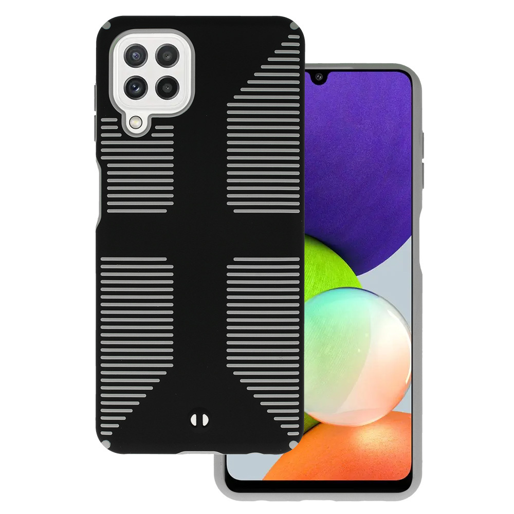 Pokrowiec pancerny Grip Case czarny Samsung Galaxy M22 4G