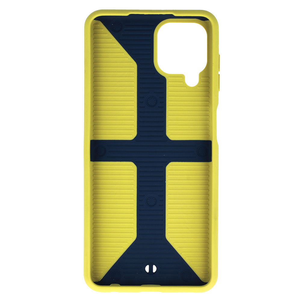 Pokrowiec pancerny Grip Case granatowy Samsung Galaxy M22 4G / 3