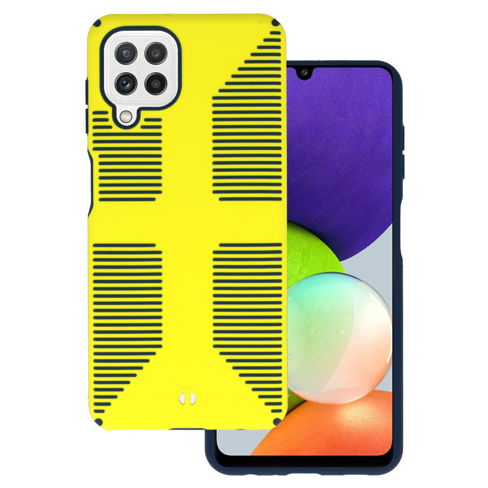 Pokrowiec pancerny Grip Case ��ty Samsung Galaxy M22 4G
