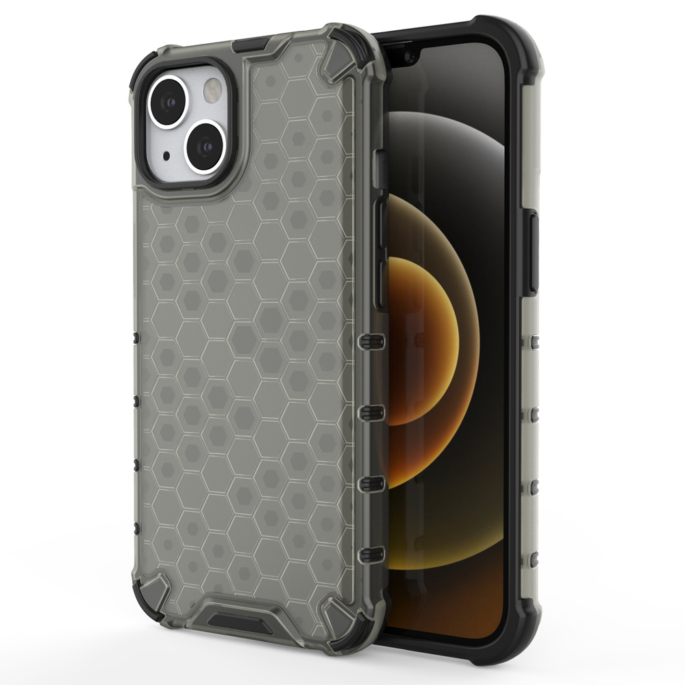 Pokrowiec pancerny Honeycomb czarny Apple iPhone 13