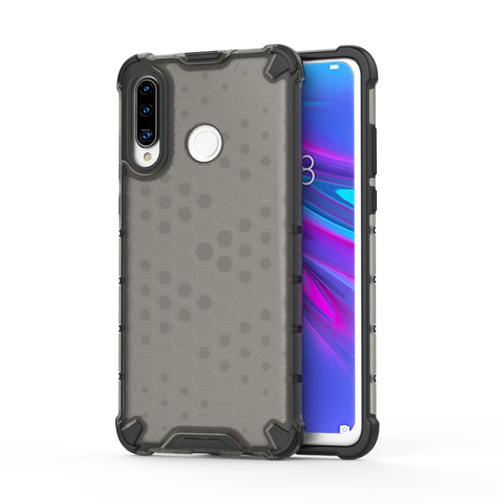 Pokrowiec pancerny Honeycomb czarny Huawei P30 Lite