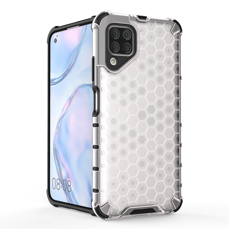 Pokrowiec pancerny Honeycomb czarny Huawei P40 Lite / 2 Pokrowiec pancerny Honeycomb czarny Huawei P40 Lite / 2